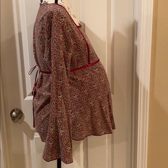 Maternity blouse, Baby and Me, Boho style - Picture 3 of 8